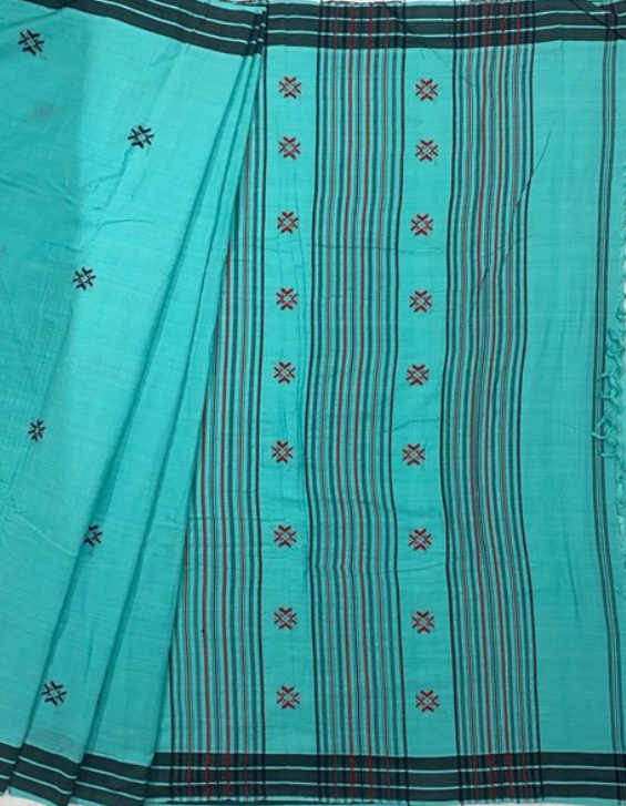 Baiga Chakdhariya Saree 